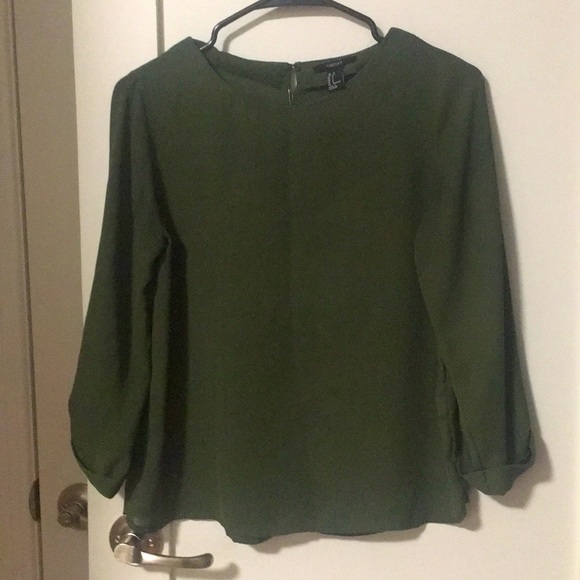 Flowy Green Top - Picture 1 of 2